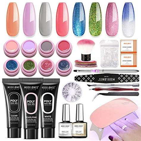 modelones gel polish kit|modelones poly nail gel kit.